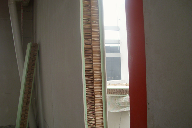 蜂窩墻體的應用